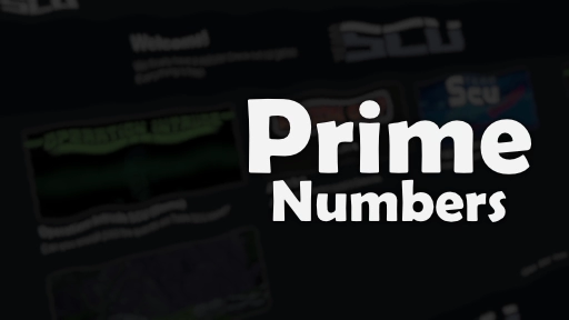 Prime Numbers